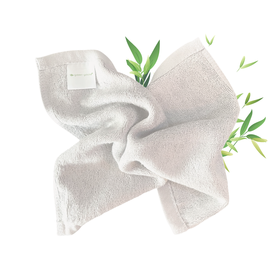 Bamboo Wash Cloths | 6 Pieces | White