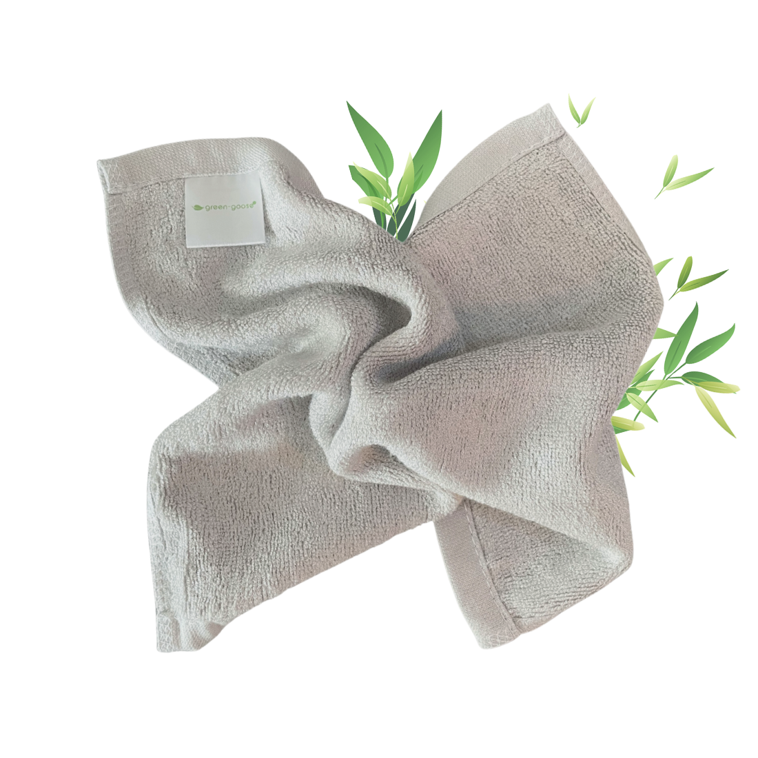 Bamboo Wash Cloths | 6 Pieces | Gray