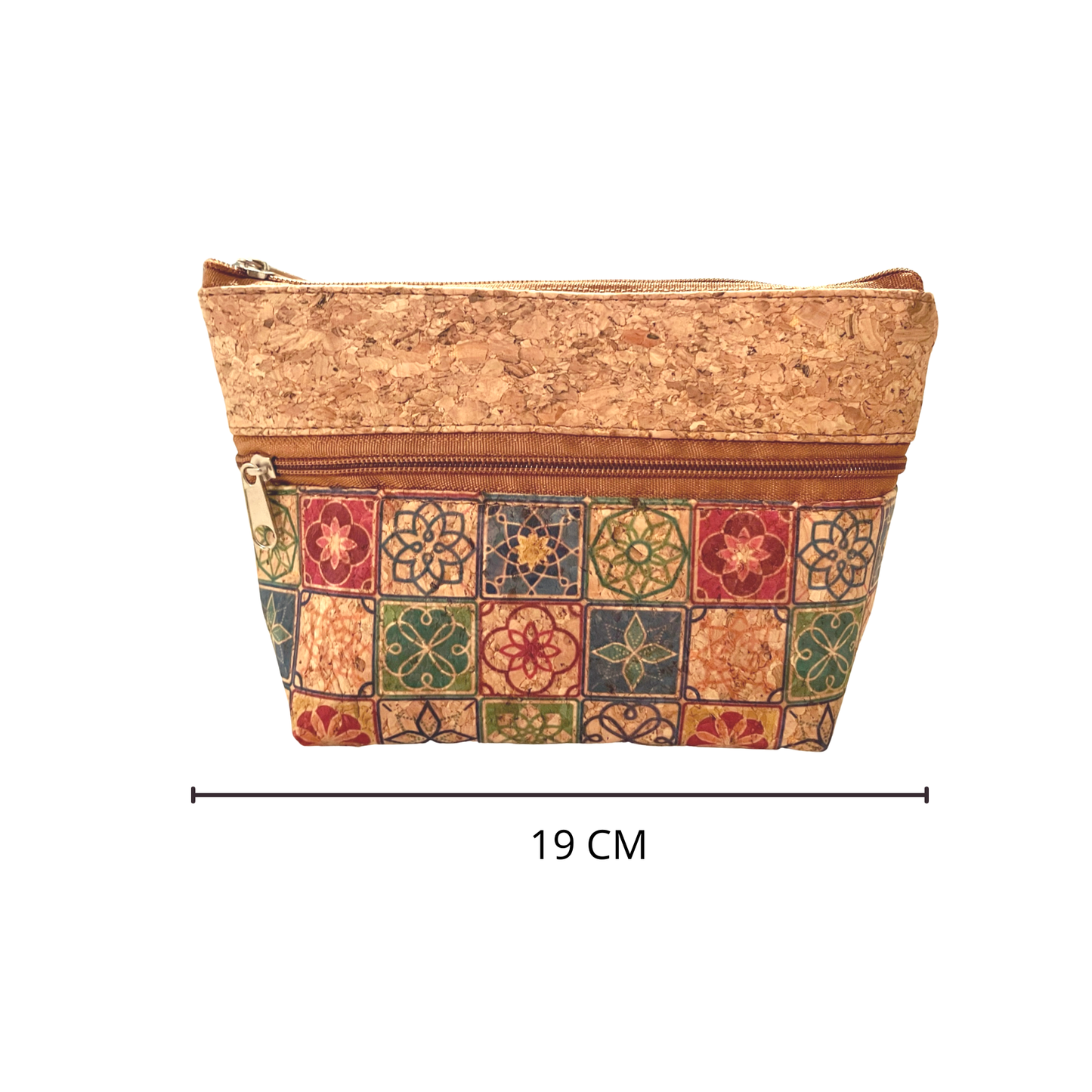 Cork Deep Pouch | French Tile
