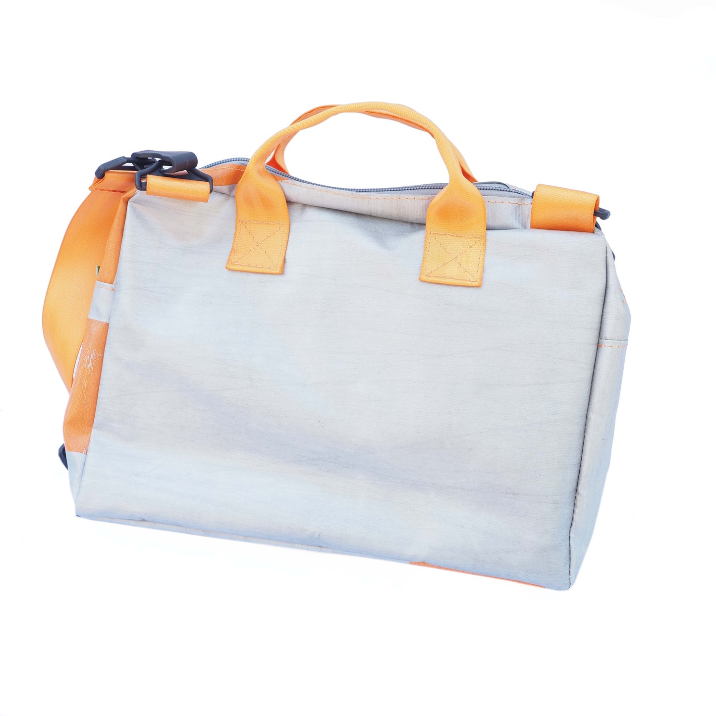 Handbag Vegum | Orange, Silver