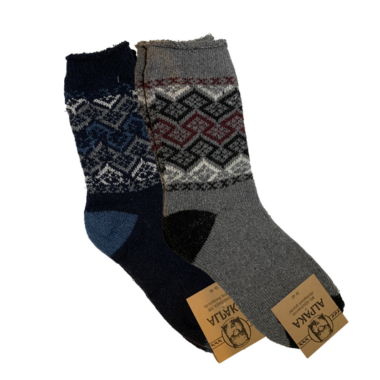 Alpaca Socks Men | 2 pair