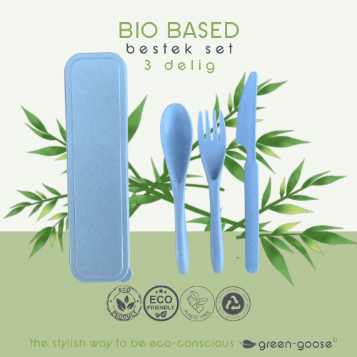 Bio-based Cutlery Set | Cream