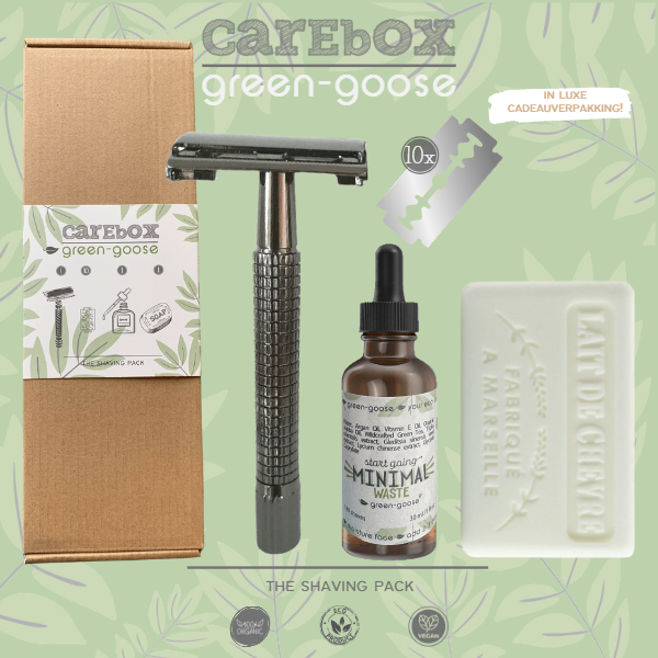 Carebox | The Shaving Pack | Black