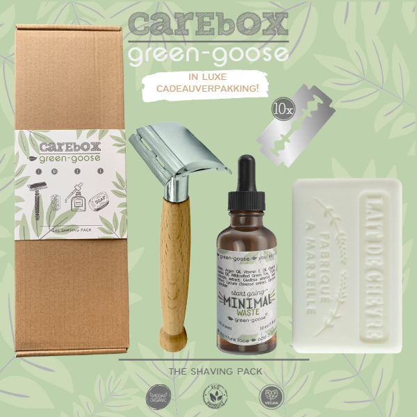 Carebox | Das Rasierpaket | Bambus