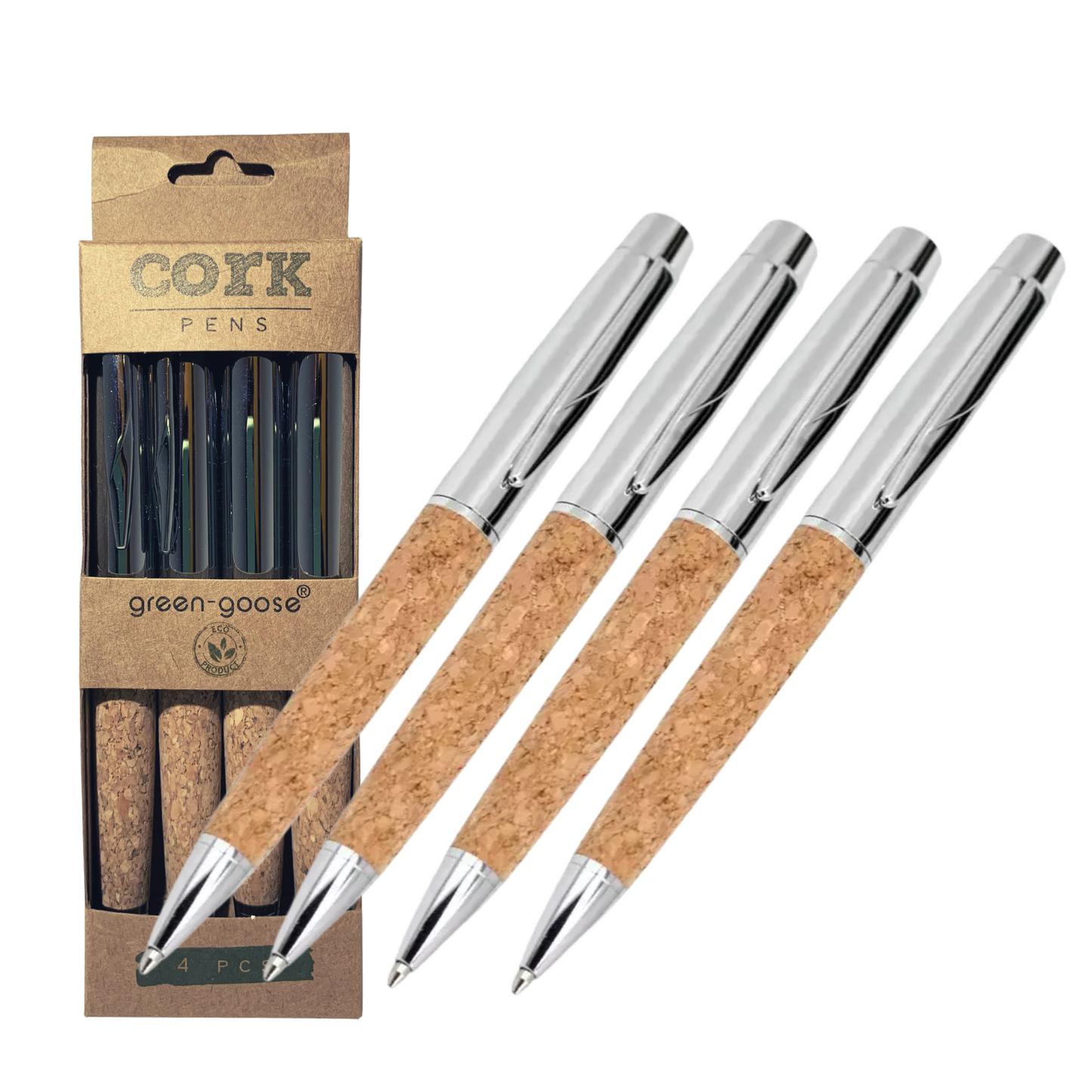 Cork Pen | 4 pieces