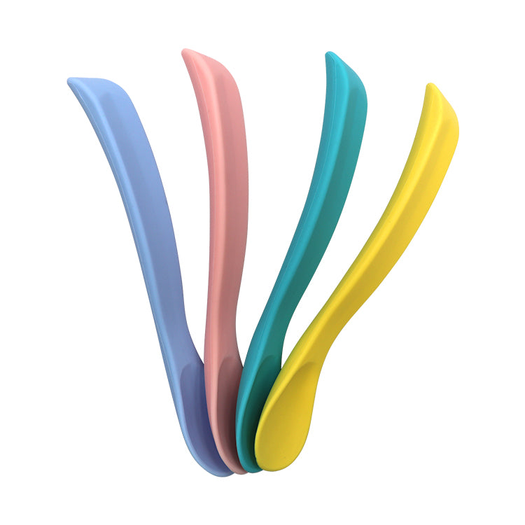 Baby Spoon Set Curved | 4 pieces