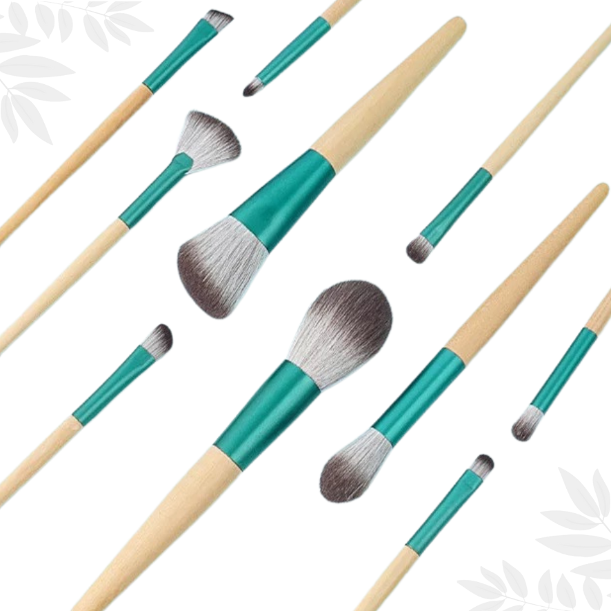 Make Up Brush Set with Bag | 10 pieces 