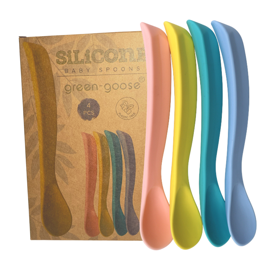 Baby Spoon Set Curved | 4 pieces